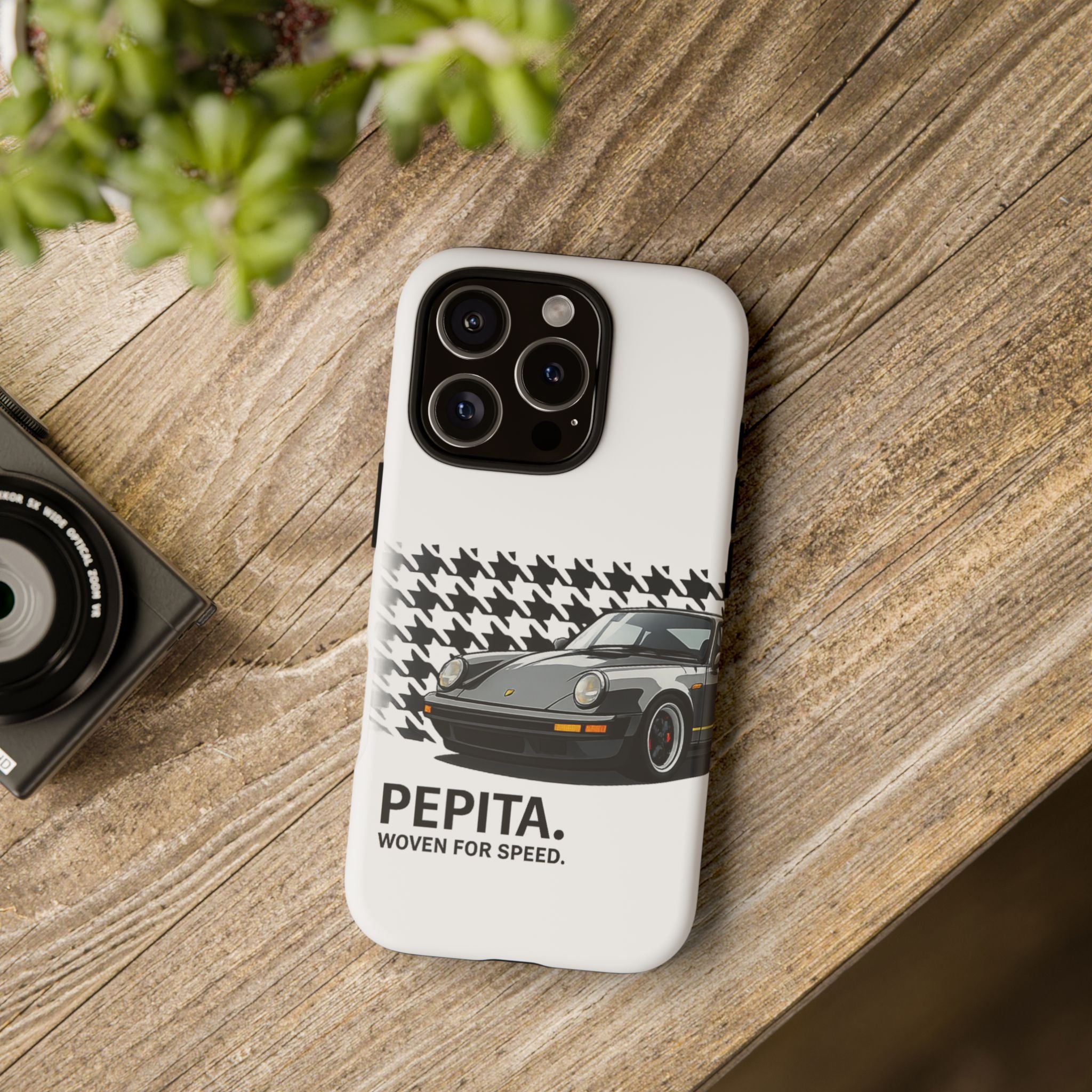 Pepita 'Woven For Speed' Phone Case
