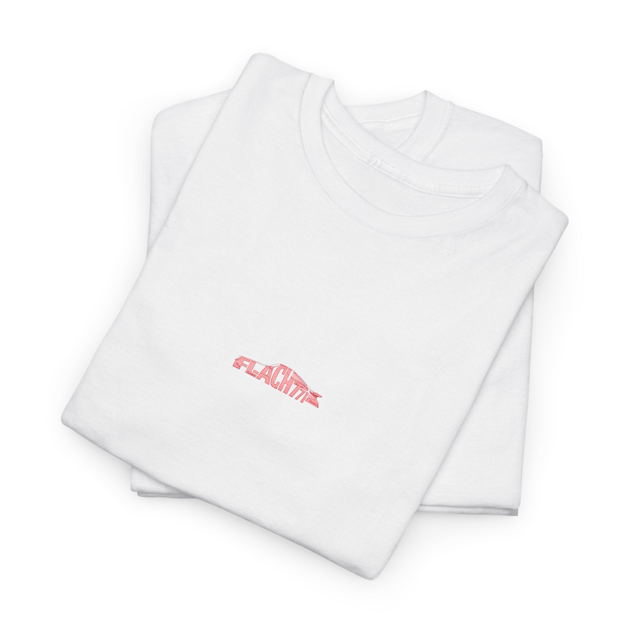 Flacht 71 PINK PIG 'Flacht Out' Heavy Tee