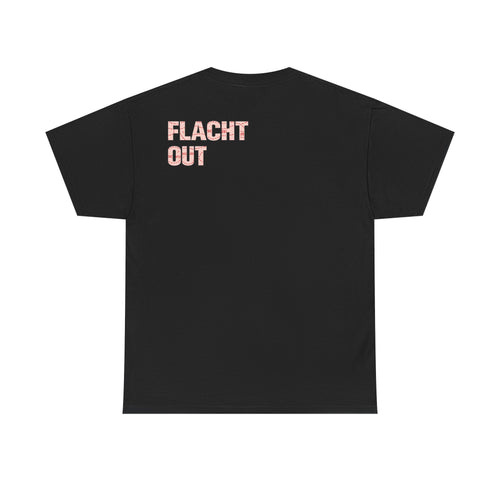 Flacht 71 PINK PIG 'Flacht Out' Heavy Tee