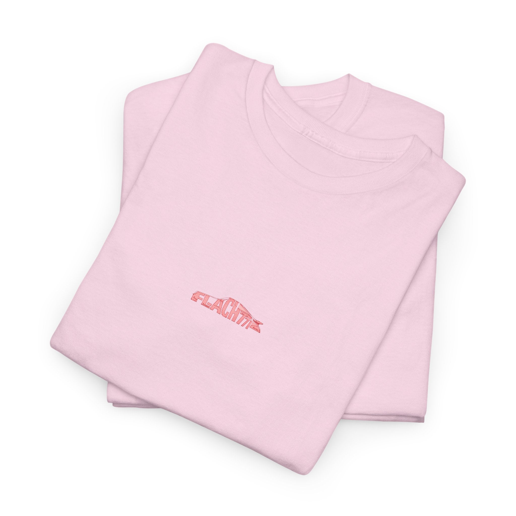 Flacht 71 PINK PIG 'Flacht Out' Heavy Tee