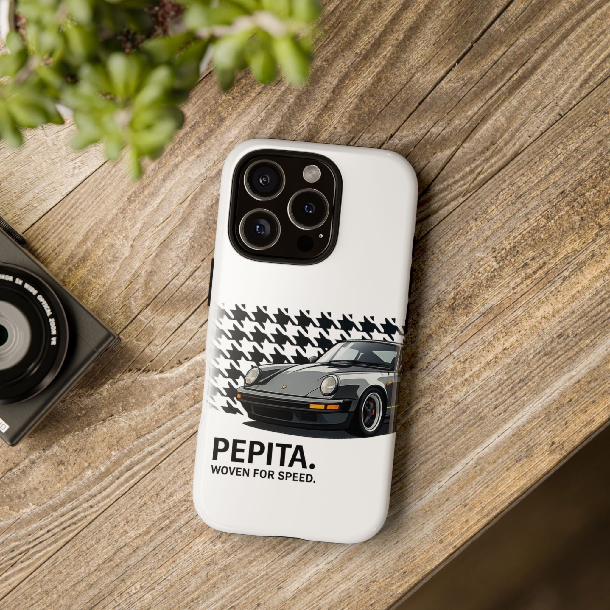 Pepita 'Woven For Speed' Phone Case