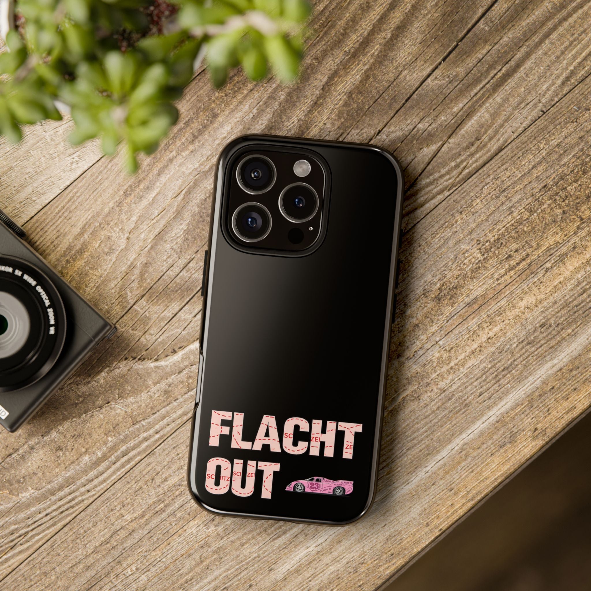 PINK PIG 'FLACHT OUT' Phone Case