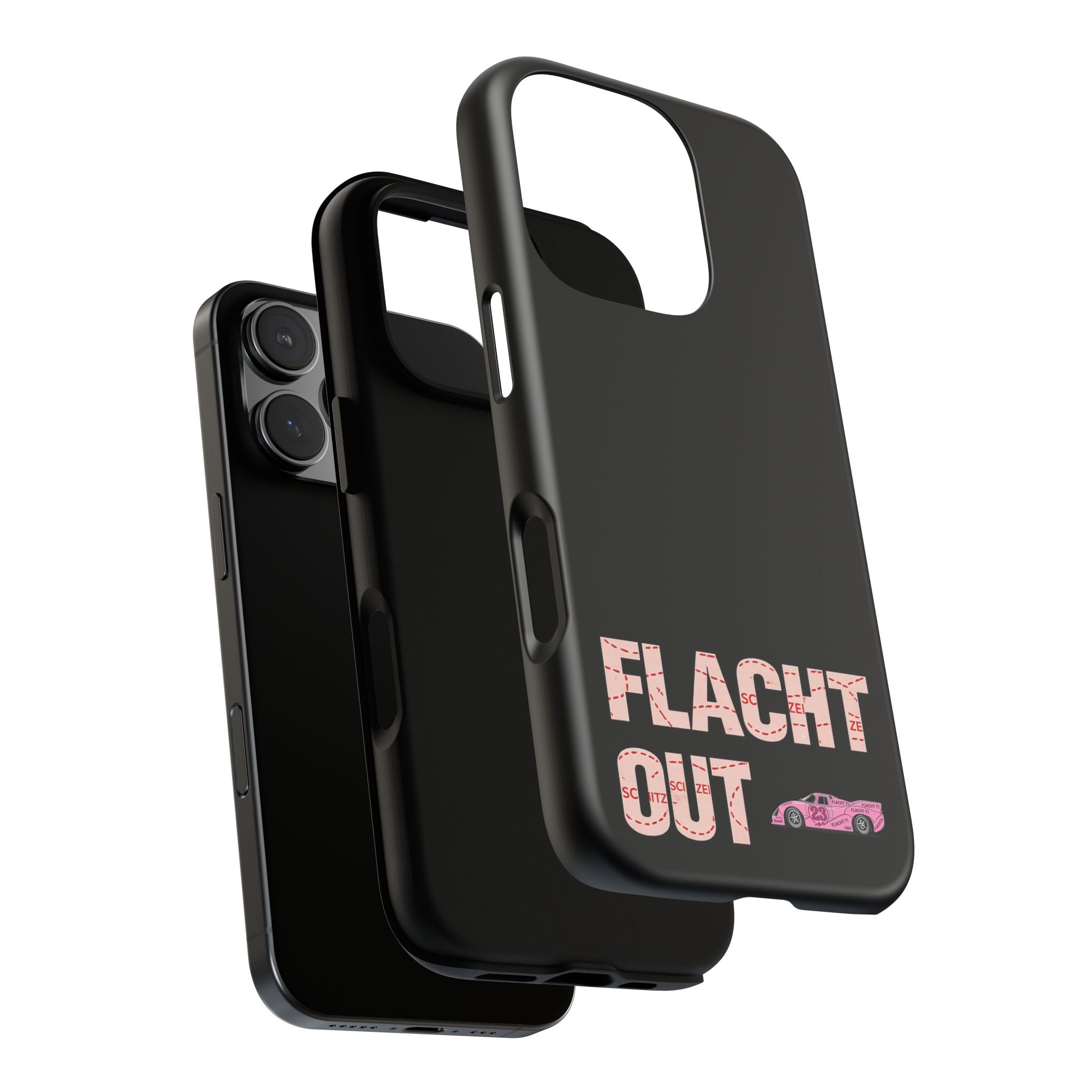 PINK PIG 'FLACHT OUT' Phone Case