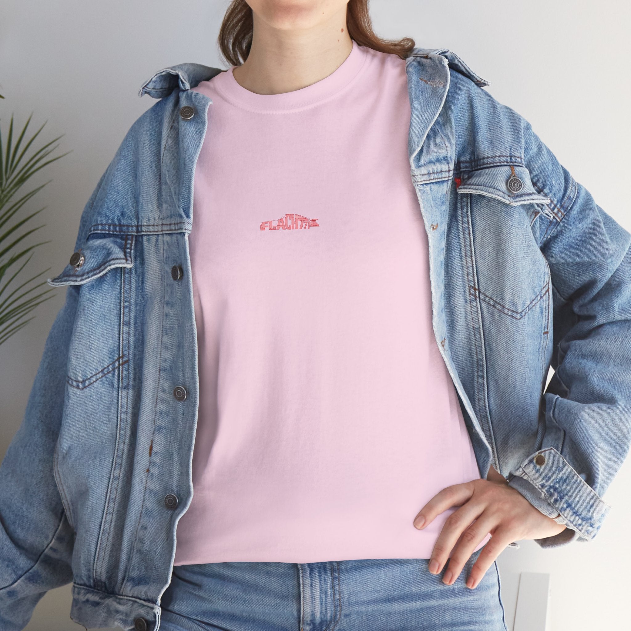 Flacht 71 PINK PIG 'Flacht Out' Heavy Tee