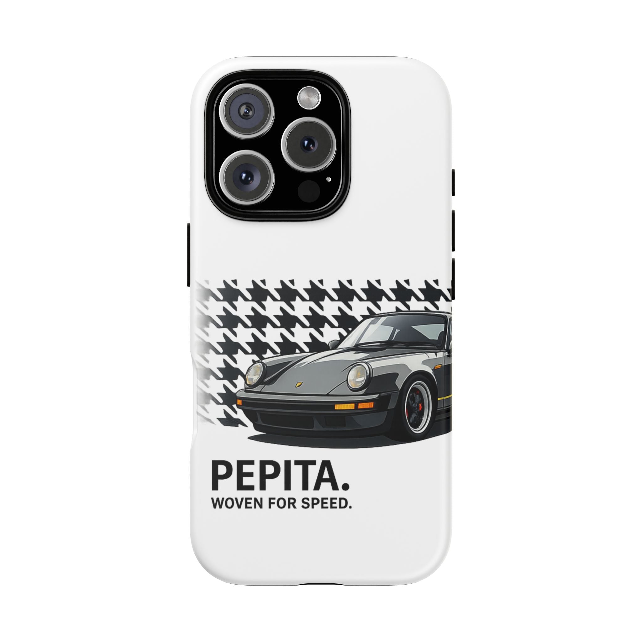 Pepita 'Woven For Speed' Phone Case