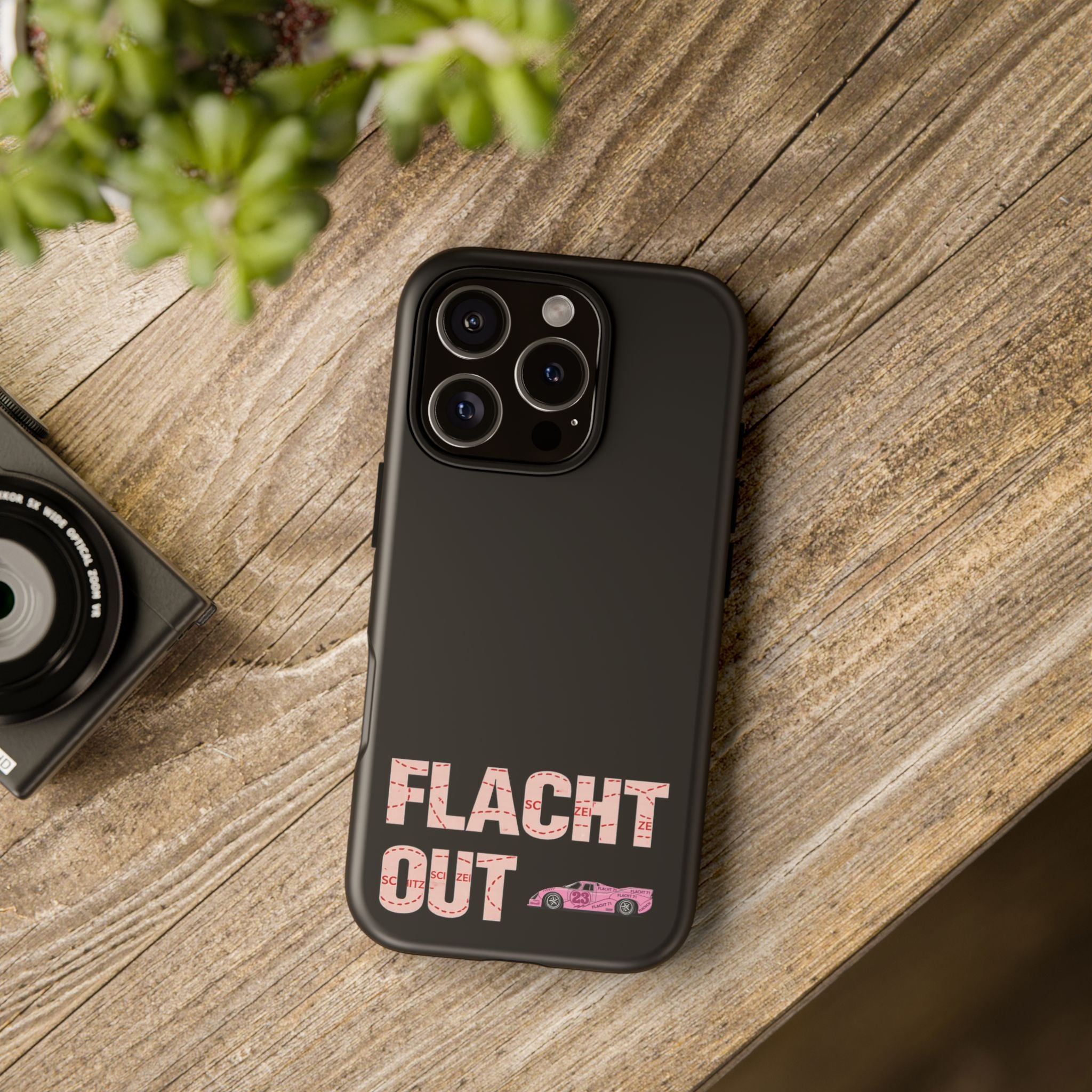PINK PIG 'FLACHT OUT' Phone Case