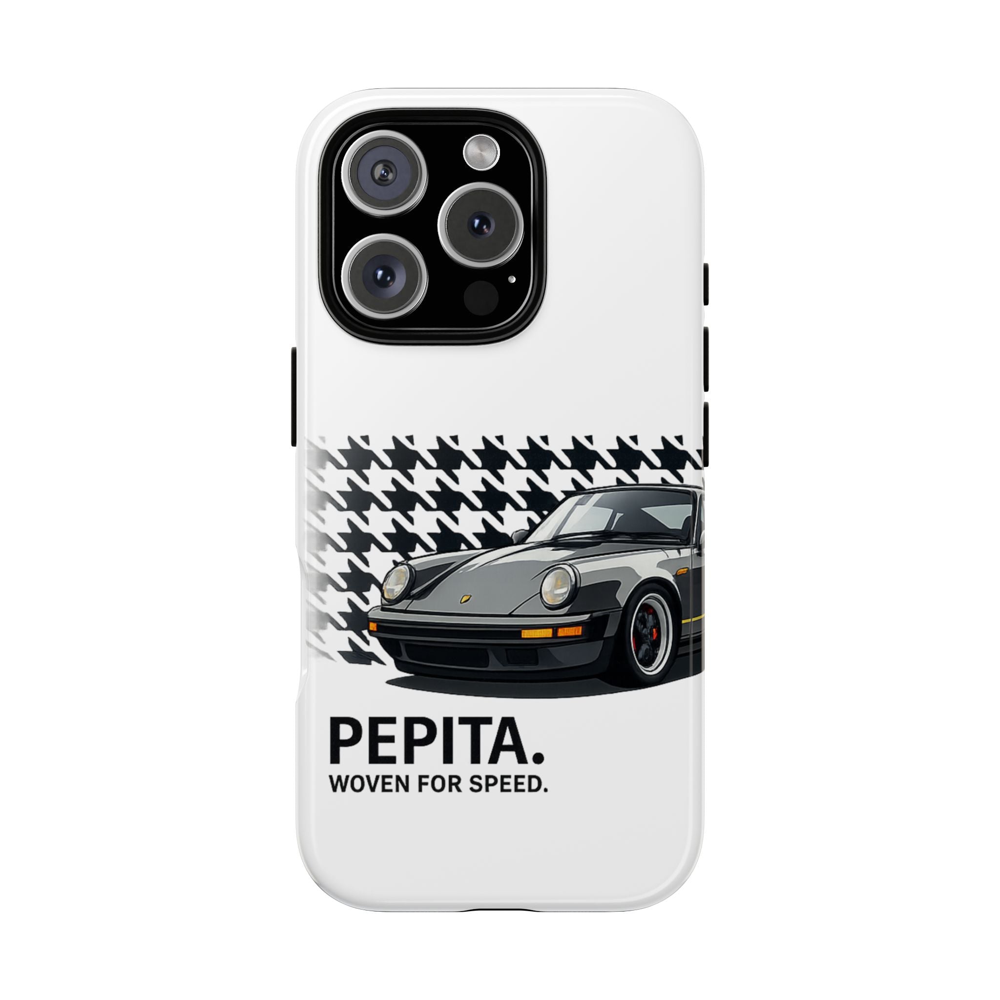 Pepita 'Woven For Speed' Phone Case