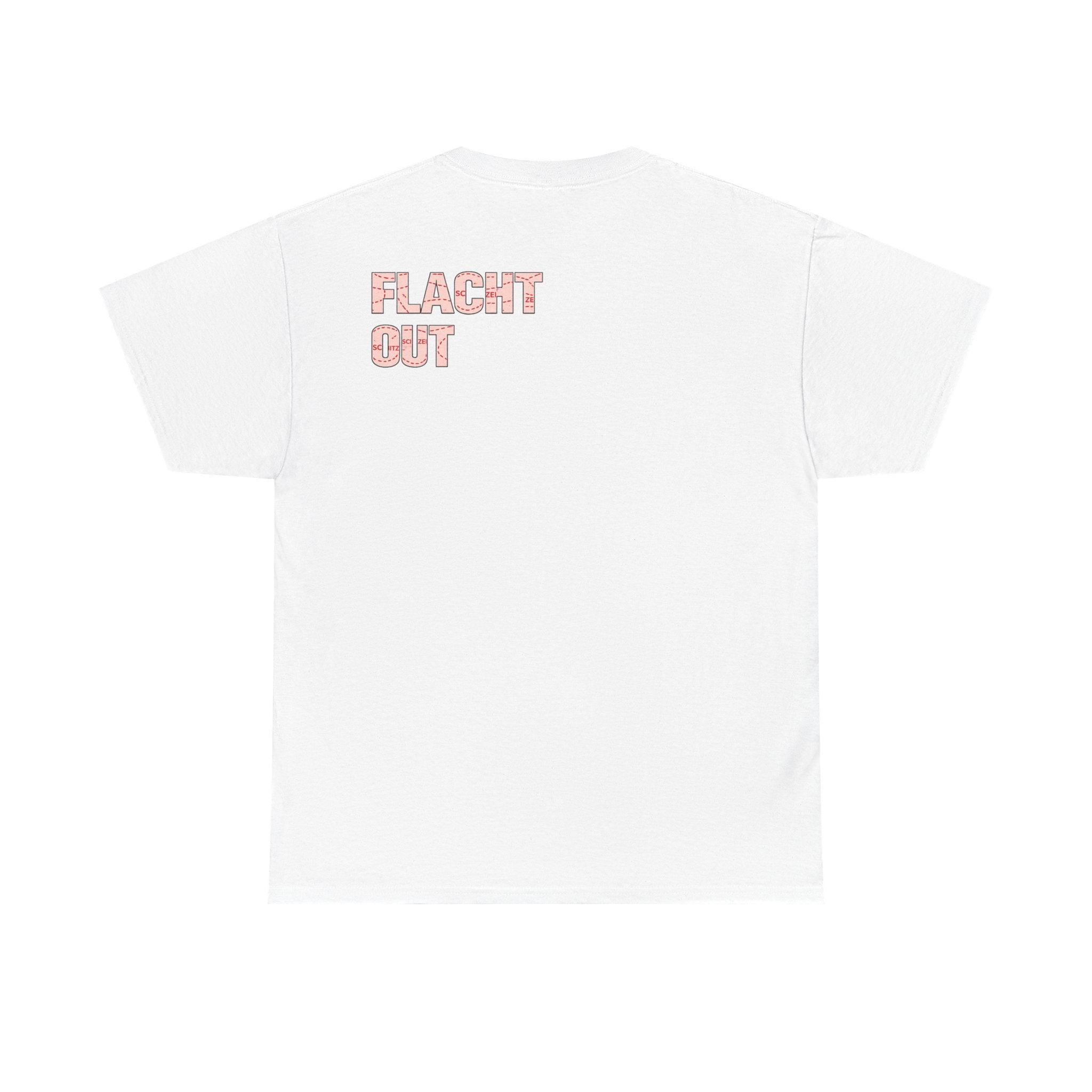 Flacht 71 PINK PIG 'Flacht Out' Heavy Tee